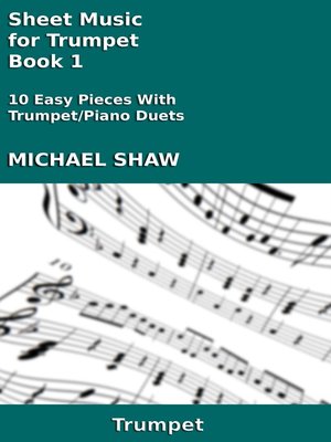 cover image of Sheet Music for Trumpet